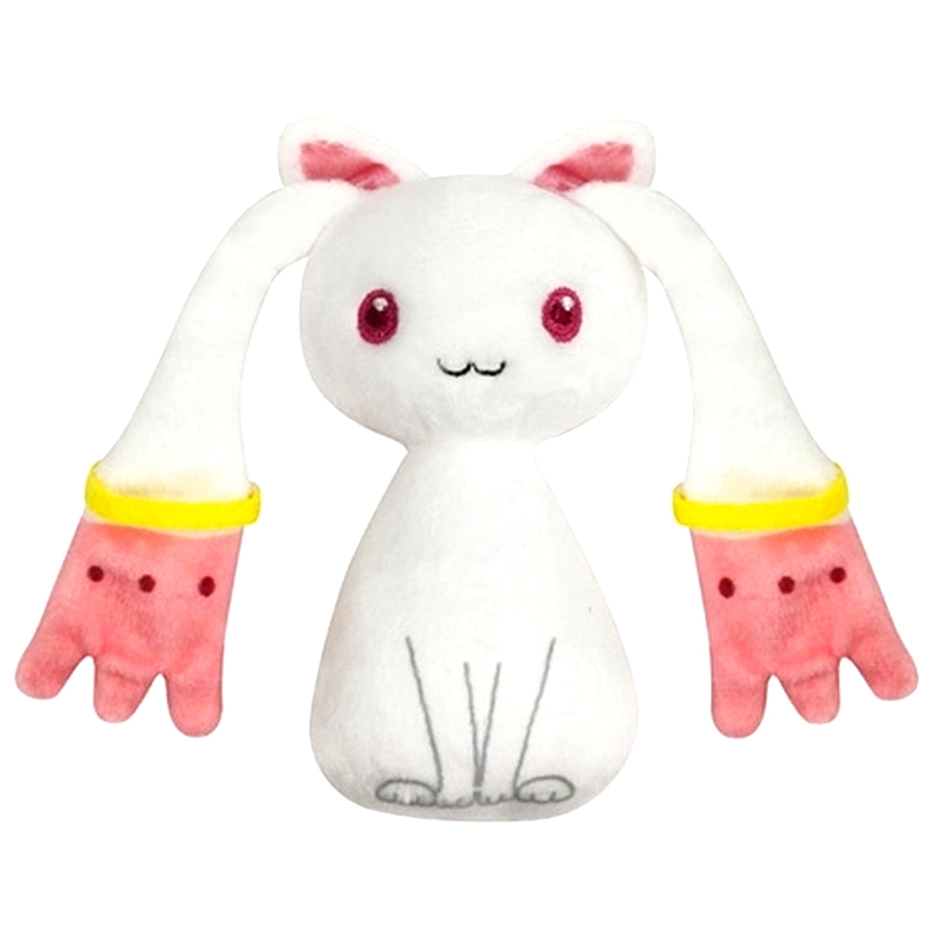 Kyubey Puella Magi Madoka Magica The Movie Rebellion Puchifuwa Plush [USED]