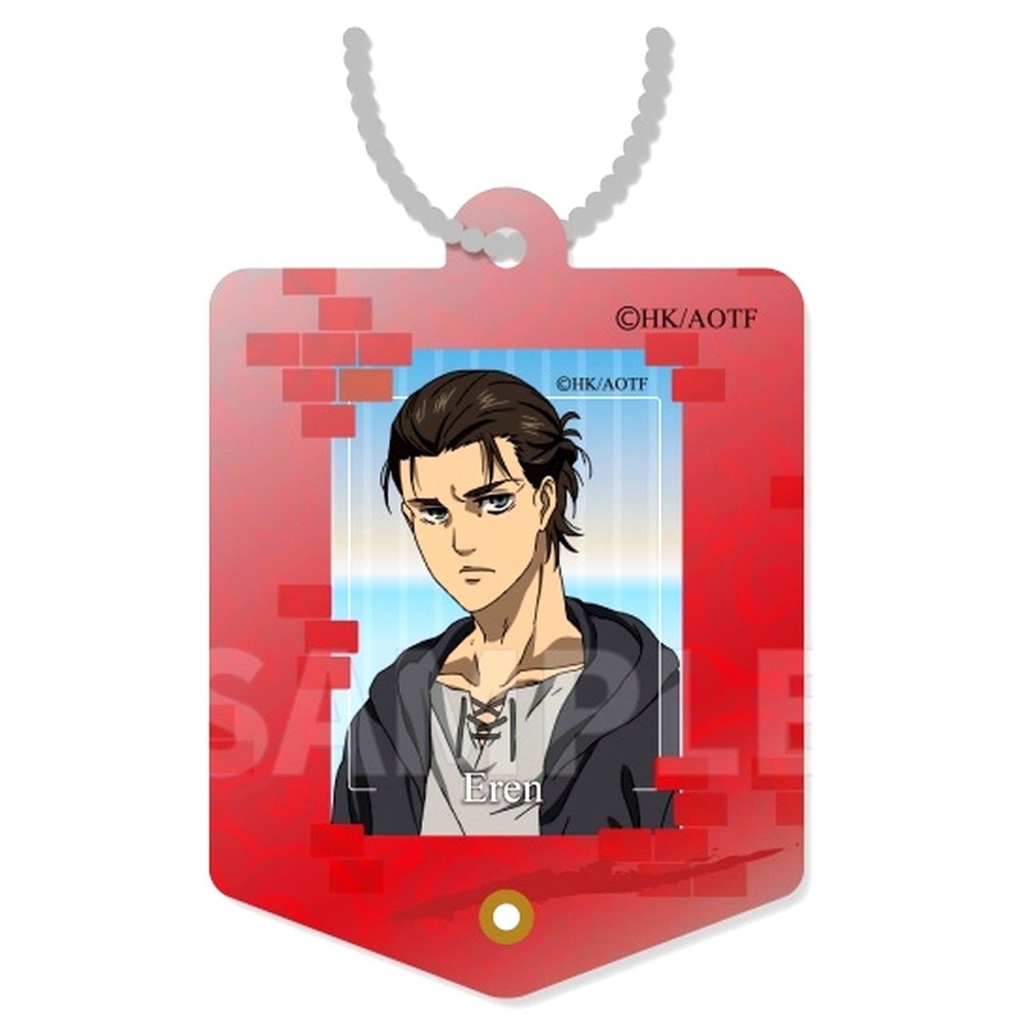 Eren Yeager Attack on Titan Mini Photo Frame Acrylic Keychain [USED]