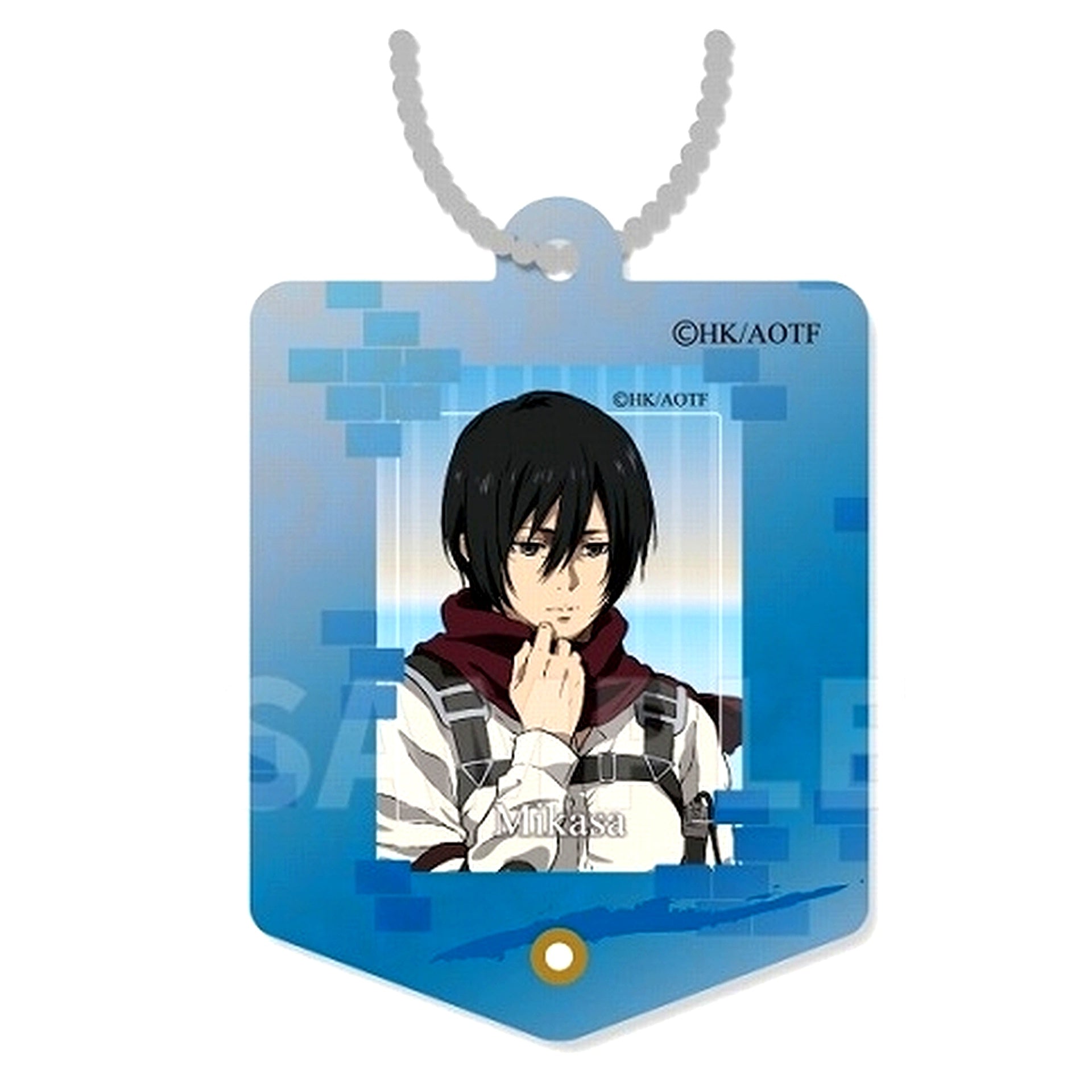 Mikasa Ackerman Attack on Titan Mini Photo Frame Acrylic Keychain [USED]