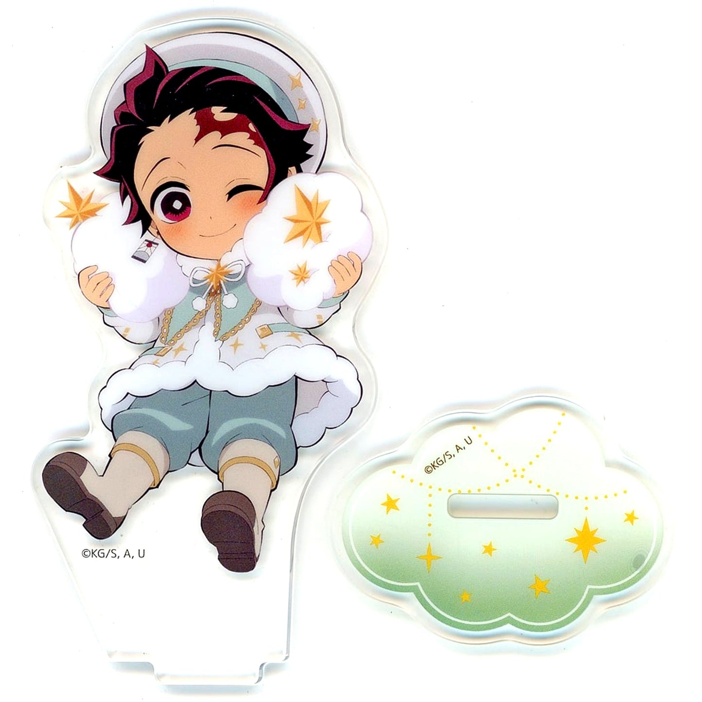 Tanjiro Kamado Demon Slayer x ufotable Cafe / Machi Asobi CAFE x ufotable DINING Christmas Event 2024 Random Acrylic Stand A [USED]