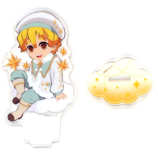Zenitsu Agatsuma Demon Slayer x ufotable Cafe / Machi Asobi CAFE x ufotable DINING Christmas Event 2024 Random Acrylic Stand A [USED]