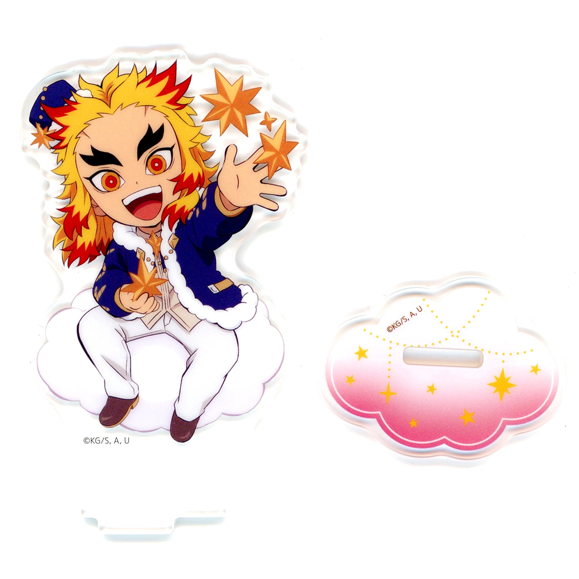 Kyojuro Rengoku Demon Slayer ufotable Cafe Machi Asobi CAFE ufotable DINING Christmas Event 2024 Random Acrylic Stand A [USED]