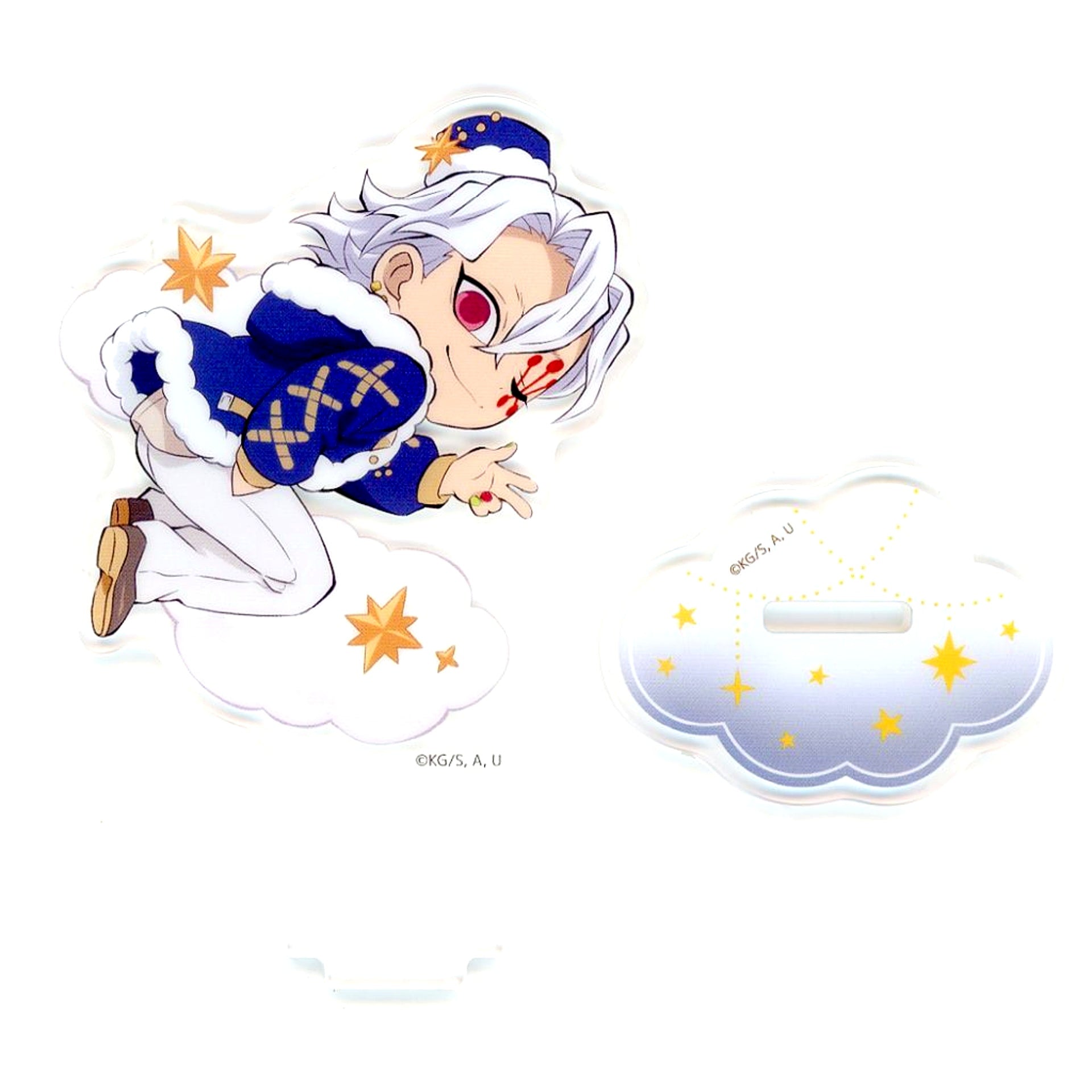 Tengen Uzui Demon Slayer: Kimetsu no Yaiba x ufotable Cafe Machi Asobi CAFE x ufotable DINING Christmas Event 2024 Random Acrylic Stand A [USED]