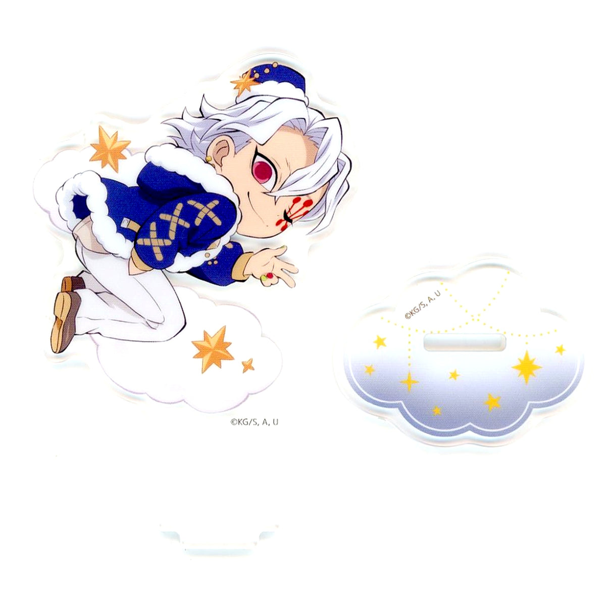 Tengen Uzui Demon Slayer: Kimetsu no Yaiba x ufotable Cafe Machi Asobi CAFE x ufotable DINING Christmas Event 2024 Random Acrylic Stand A [USED]