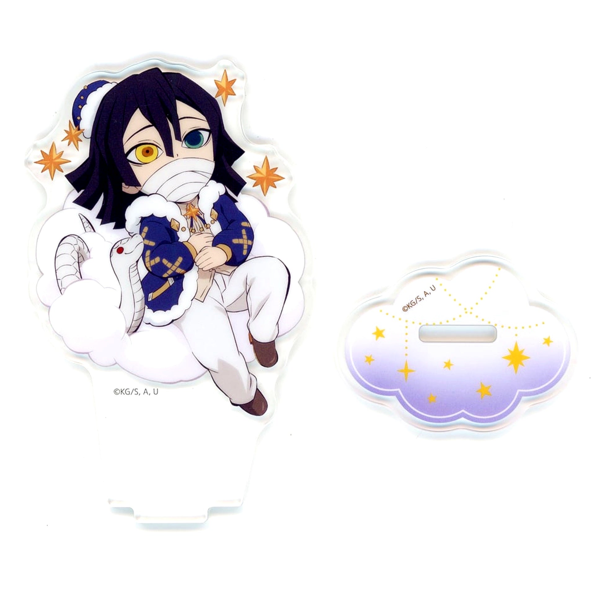 Obanai Iguro Demon Slayer x ufotable Cafe / Machi Asobi CAFE x ufotable DINING Christmas Event 2024 Random Acrylic Stand A [USED]