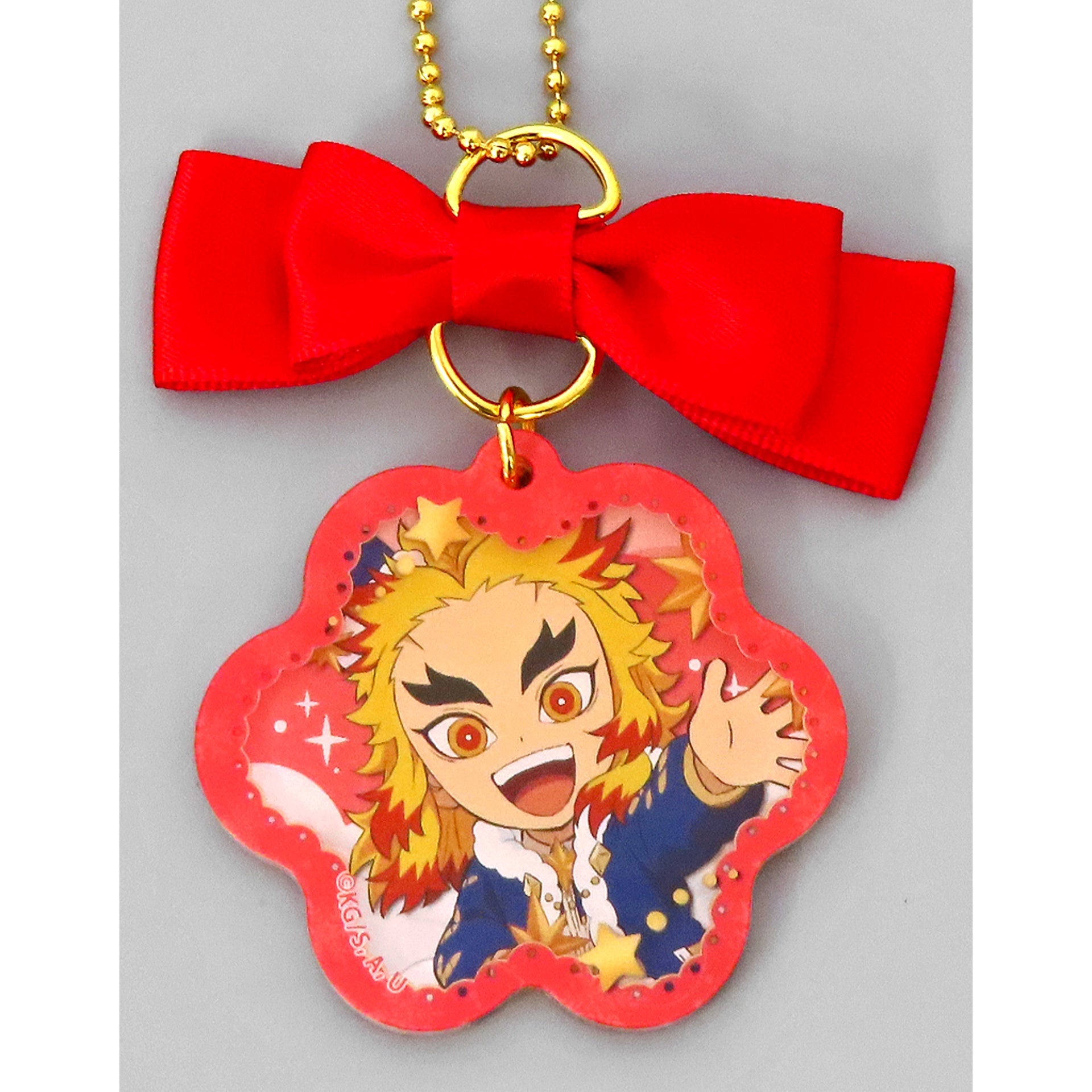 Kyojuro Rengoku Demon Slayer: Kimetsu no Yaiba x ufotable Cafe Christmas Event 2024 Random Ornament Charm A [USED]