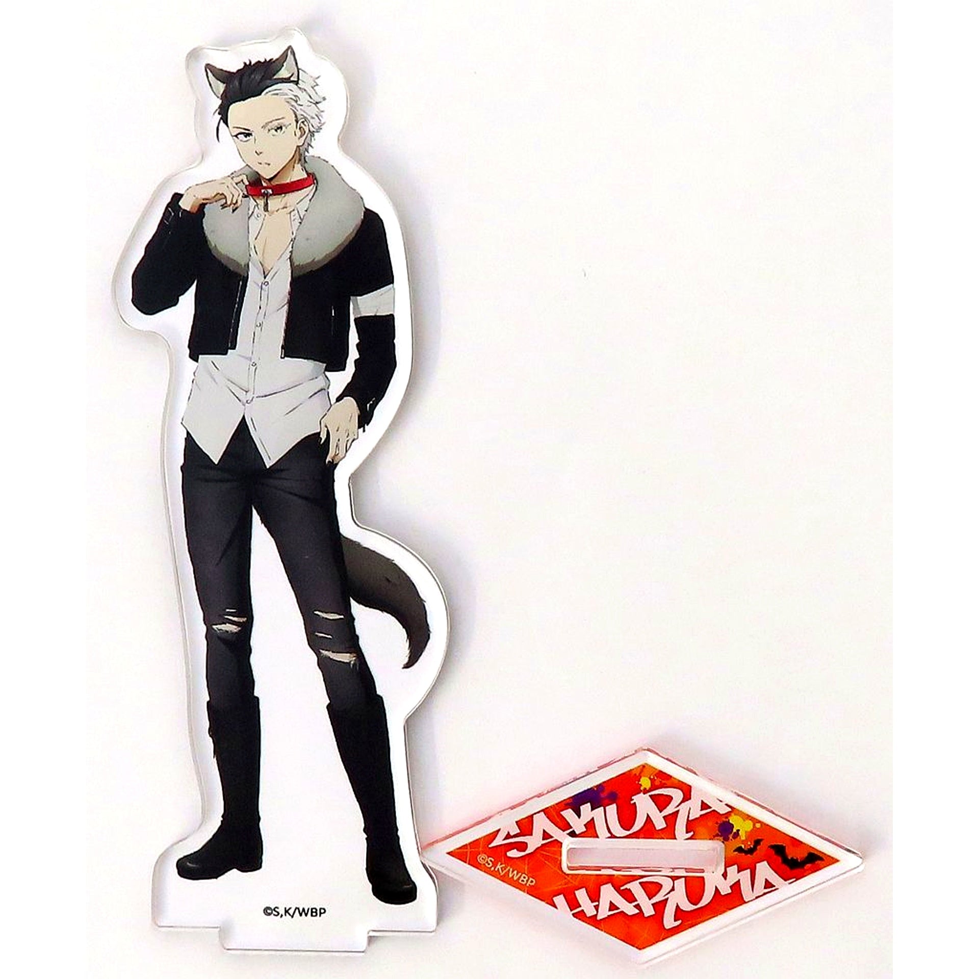 Haruka Sakura Acrylic Stand WIND BREAKER Makochi Shopping Street Halloween Festival [USED]