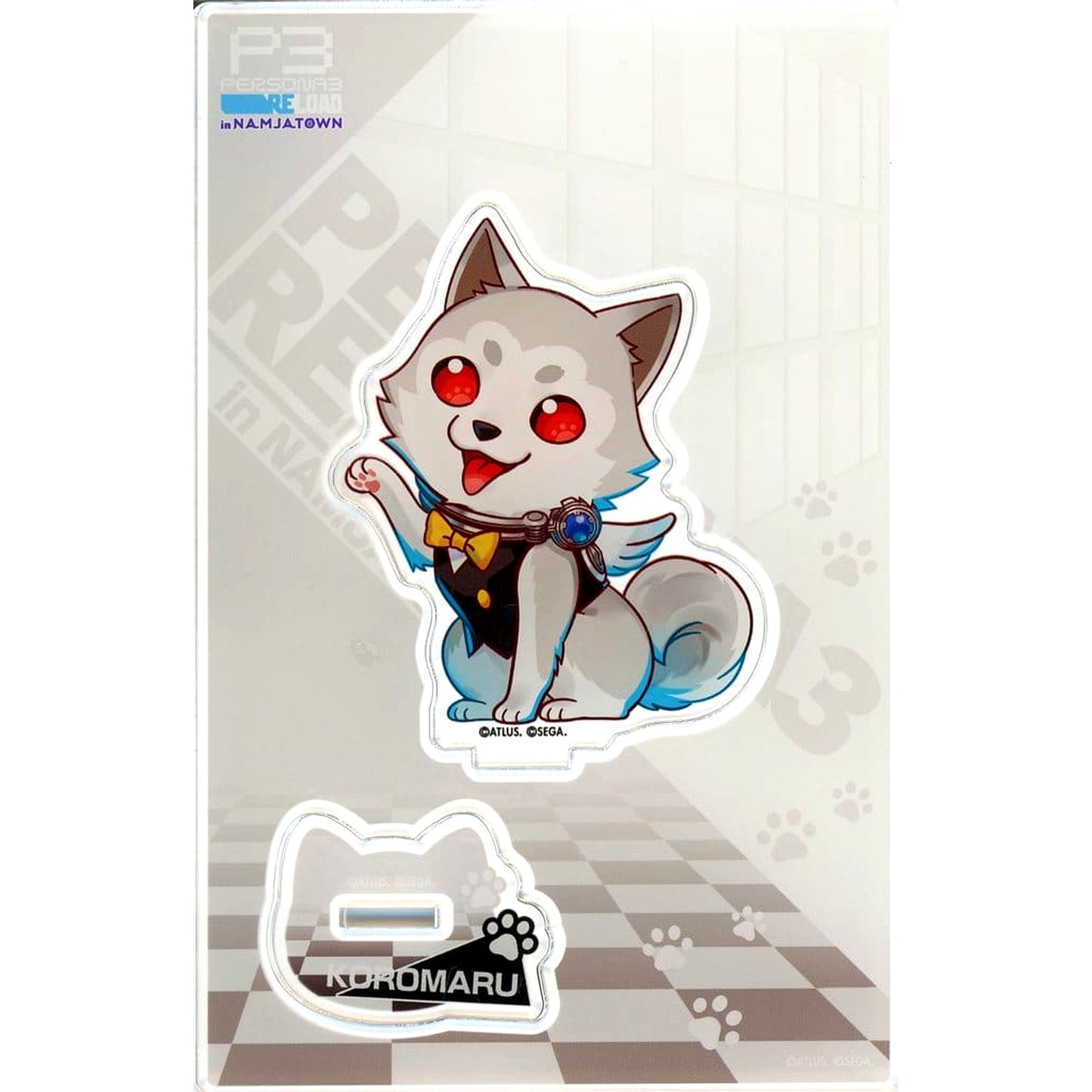 Koromaru Persona 3 Reload Newly Drawn Acrylic Stand Persona 3 Reload in Namjatown [USED]