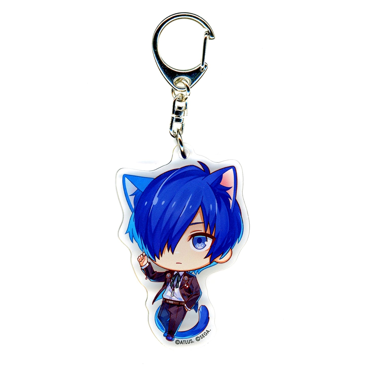 Protagonist Persona 3 Reload Acrylic Keychain Namjatown Minigame Prize B [USED]