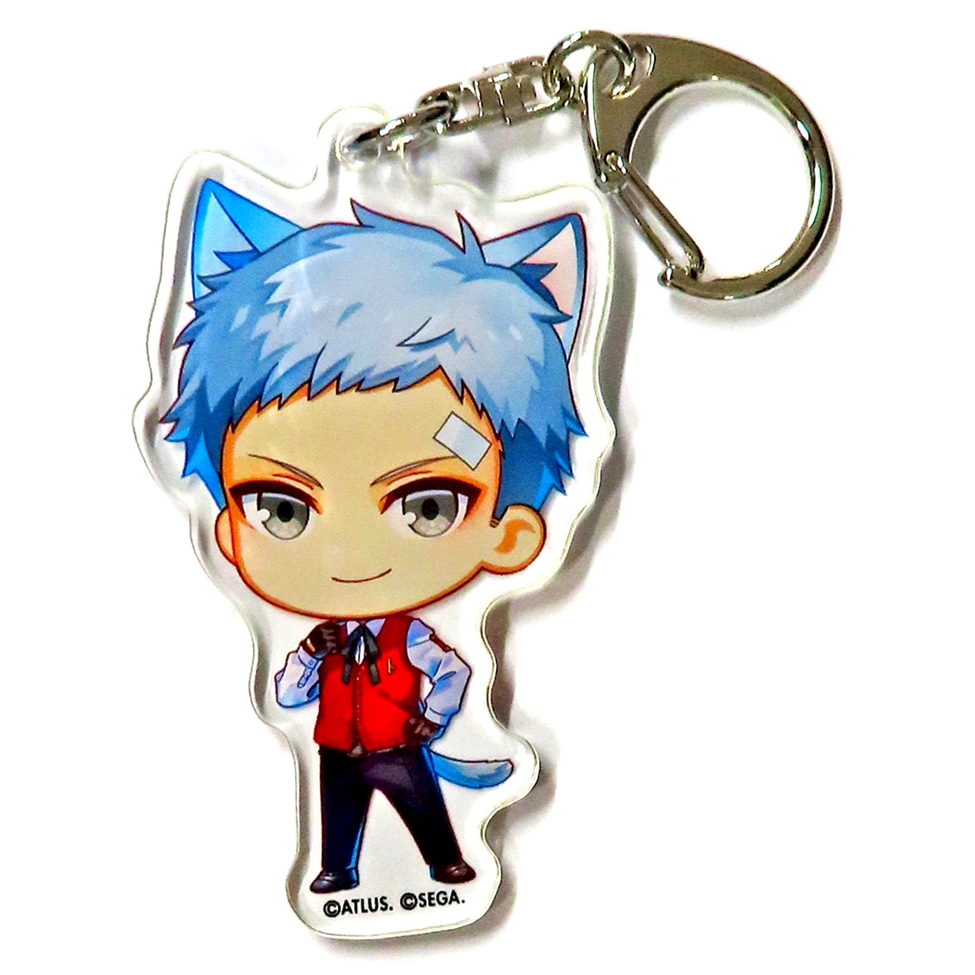 Akihiko Sanada Persona 3 Reload Acrylic Keychain Minigame Imada! All-Out Attack Chance! Prize B Namjatown [USED]