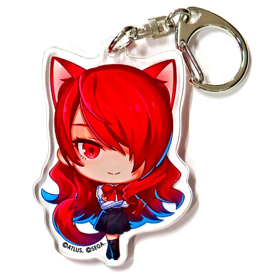 Mitsuru Kirijo Persona 3 Reload Acrylic Keychain Minigame Imada! All-Out Attack Chance! Prize B Namjatown [USED]