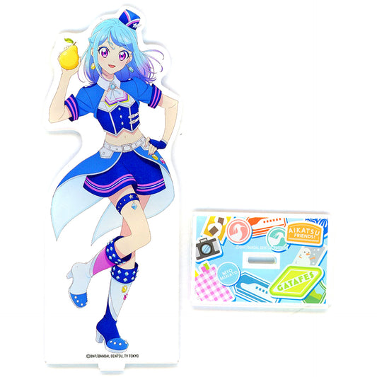 Mio Minato Illustration Acrylic Stand Aikatsu Friends! x Gatafes [USED]