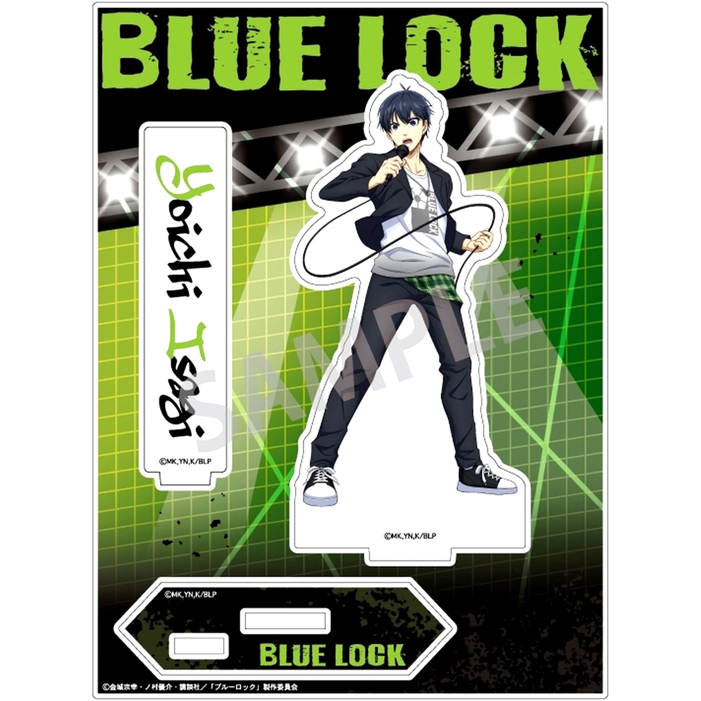 Yoichi Isagi Rock Band Acrylic Stand Ver. 2 Blue Lock [USED]