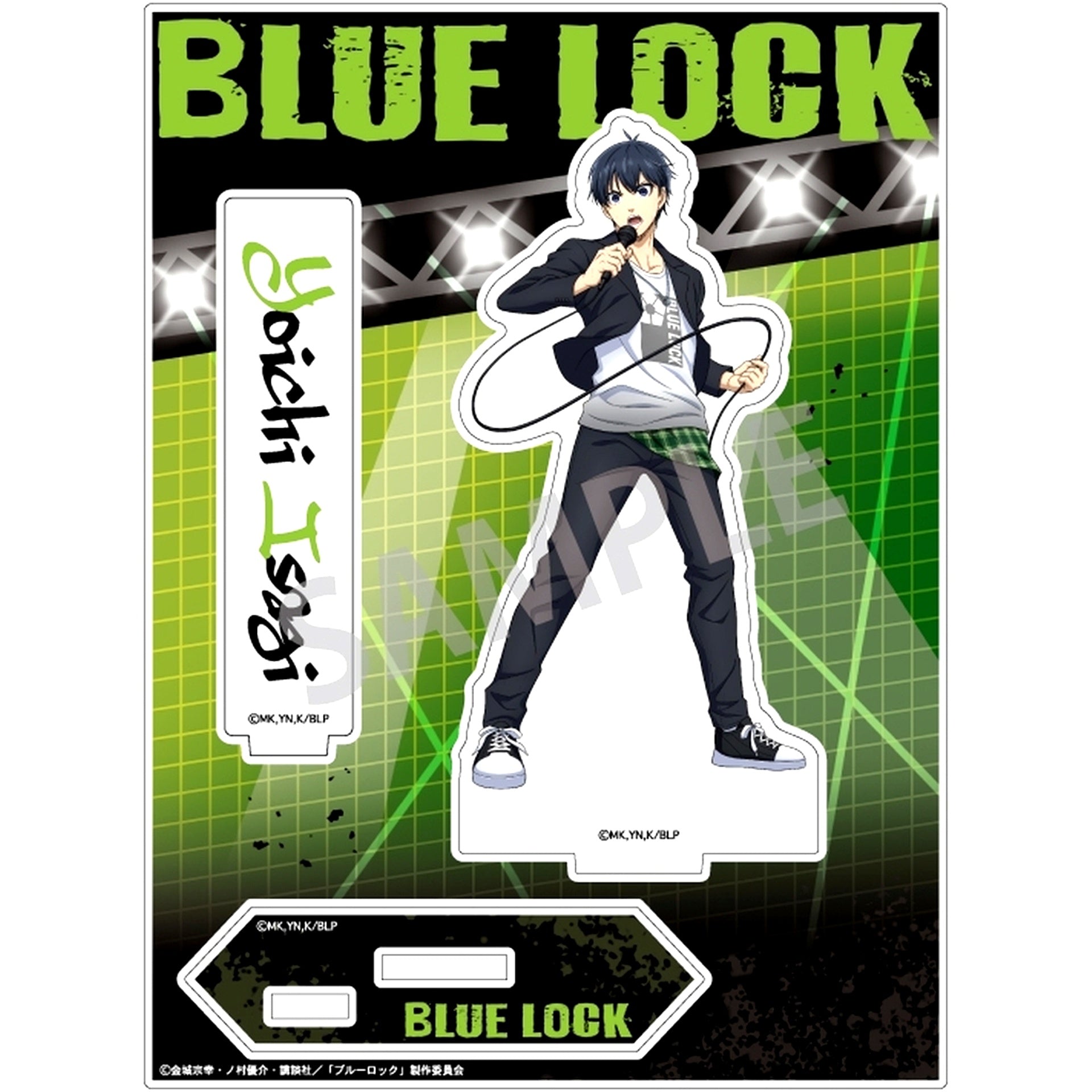 Yoichi Isagi Rock Band Acrylic Stand Ver. 2 Blue Lock [USED]