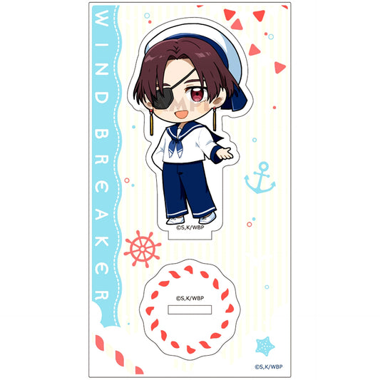 Hayato Suo Marine Look Acrylic Stand WIND BREAKER [USED]