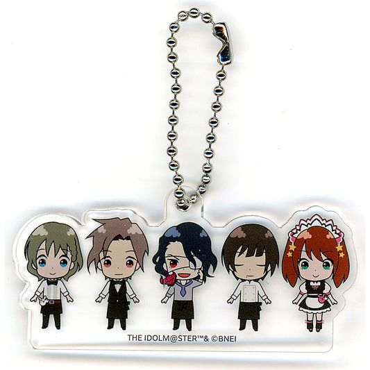 Cafe Parade Calendar Acrylic Keychain FUNTOS with The Idolmaster SideM [USED]