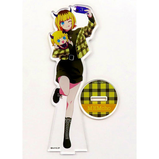 Mem-cho Plush Ver. Oshi no Ko Acrylic Stand Figure [USED]