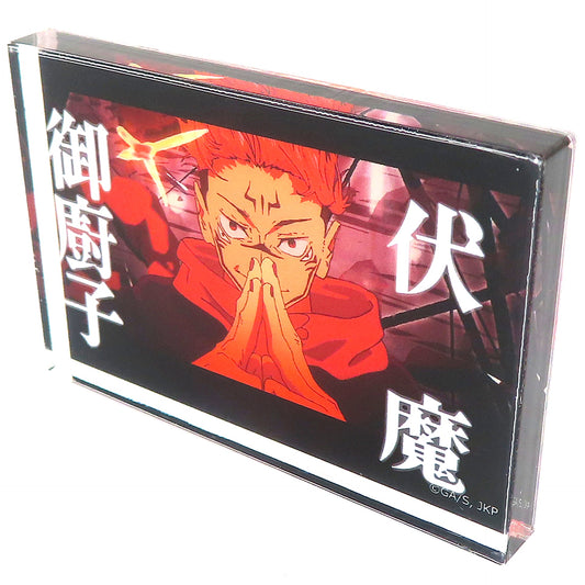 Ryomen Sukuna - Special White Jujutsu Kaisen x Daiso Seria Can Do Acrylic Block [USED]