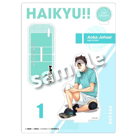 Toru Oikawa Preparation Acrylic Stand Plate Haikyu!! [USED]
