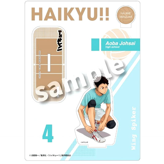Hajime Iwaizumi Preparation Haikyu!! Acrylic Stand Plate [USED]