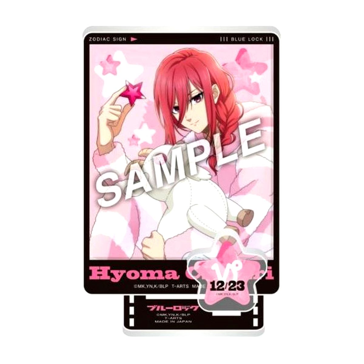 Hyoma Chigiri Zodiac ZOOMY Acrylic Stand Blue Lock [USED]