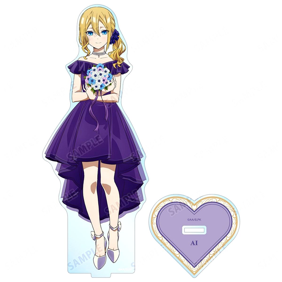 Ai Hayasaka Birthday Ver. Illustration Big Acrylic Stand Kaguya-sama: Love is War - The First Kiss That Never Ends [USED]