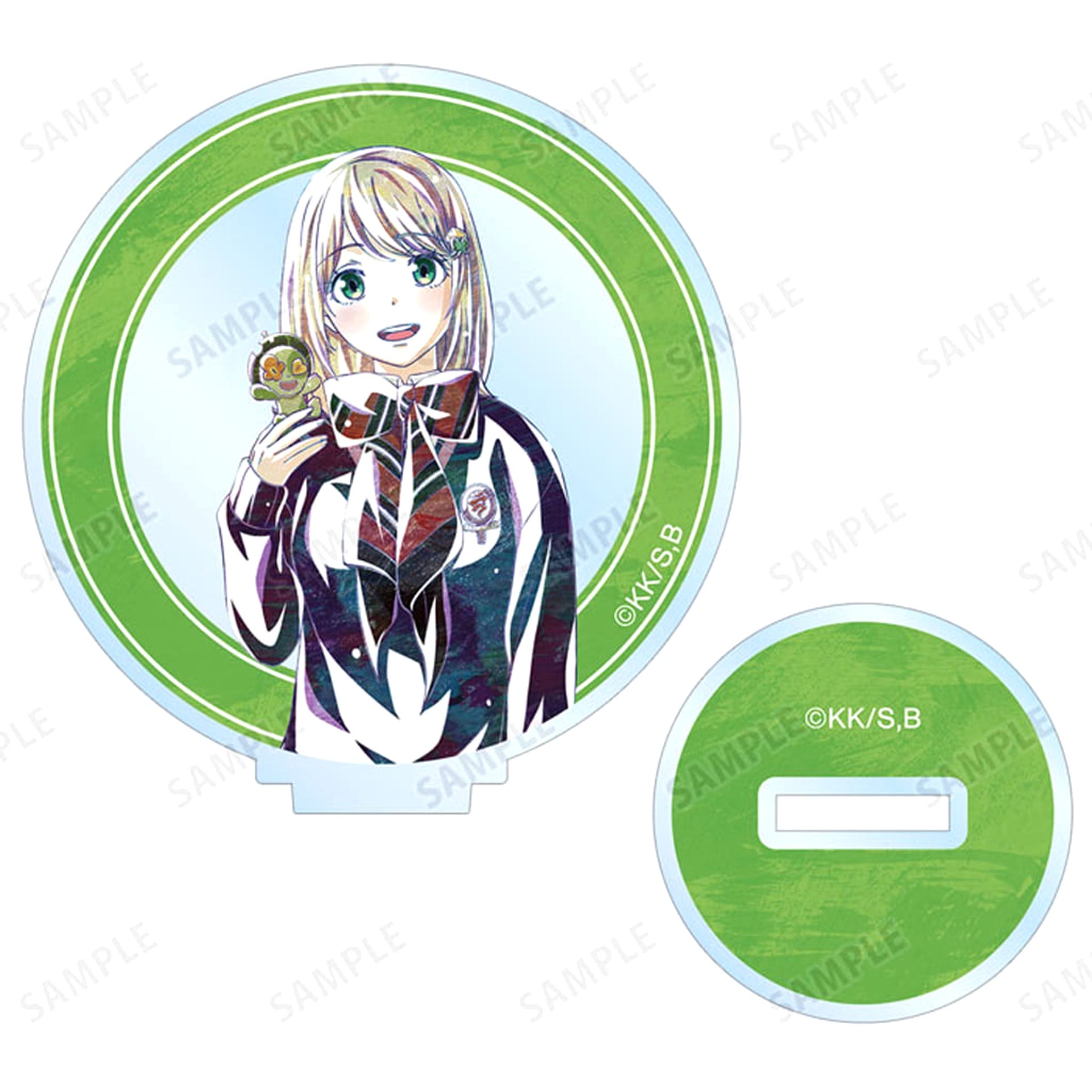 Blue Exorcist: The Shimane Illuminati Saga Shiemi Moriyama & Nii-chan Trading Ani-Art Acrylic Stand Acrylic Stands [USED]