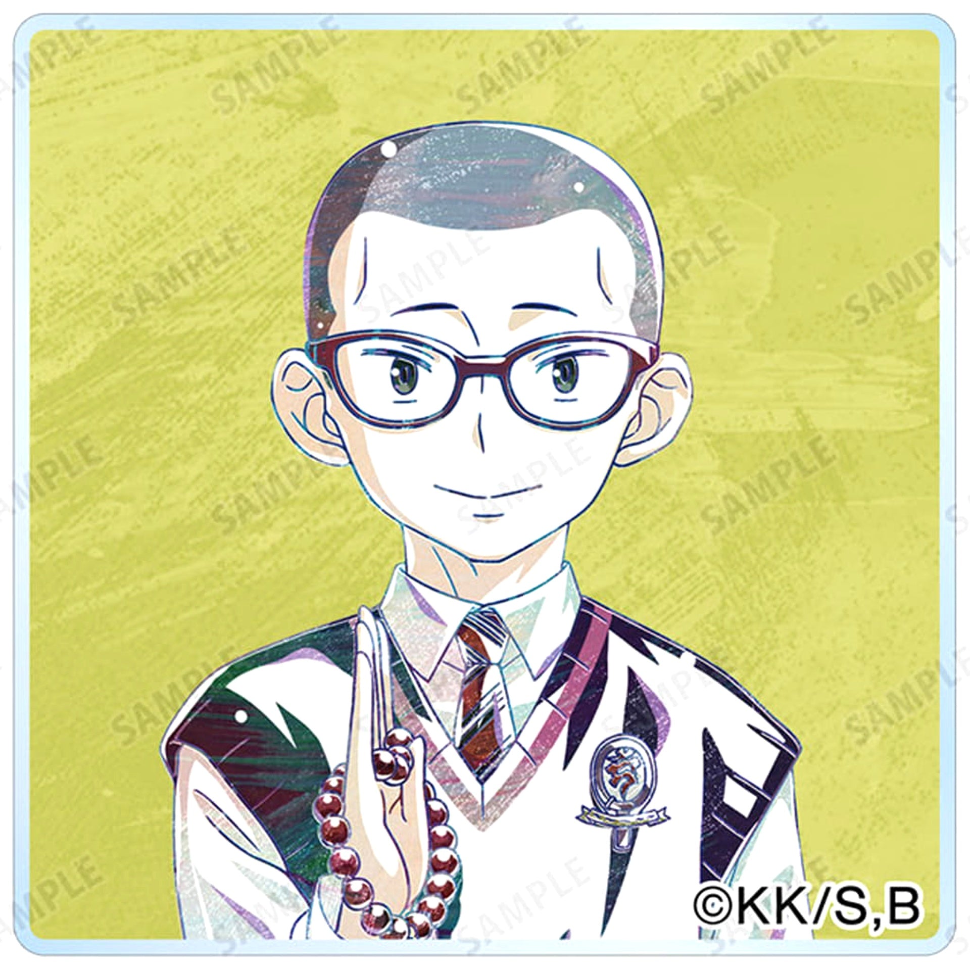 Blue Exorcist: Shimane Illuminati Saga Konekomaru Miwa Trading Ani-Art Acrylic Tile Acrylic Stands [USED]