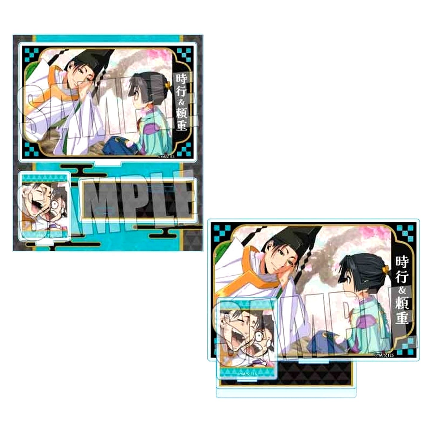 Tokiyuki Hojo and Yorishige Suwa Memories Acrylic Stand The Elusive Samurai [USED]
