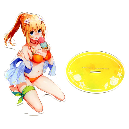Darkness Big Acrylic Stand Summer Festa KonoSuba: God's Blessing on this Wonderful World! [USED]