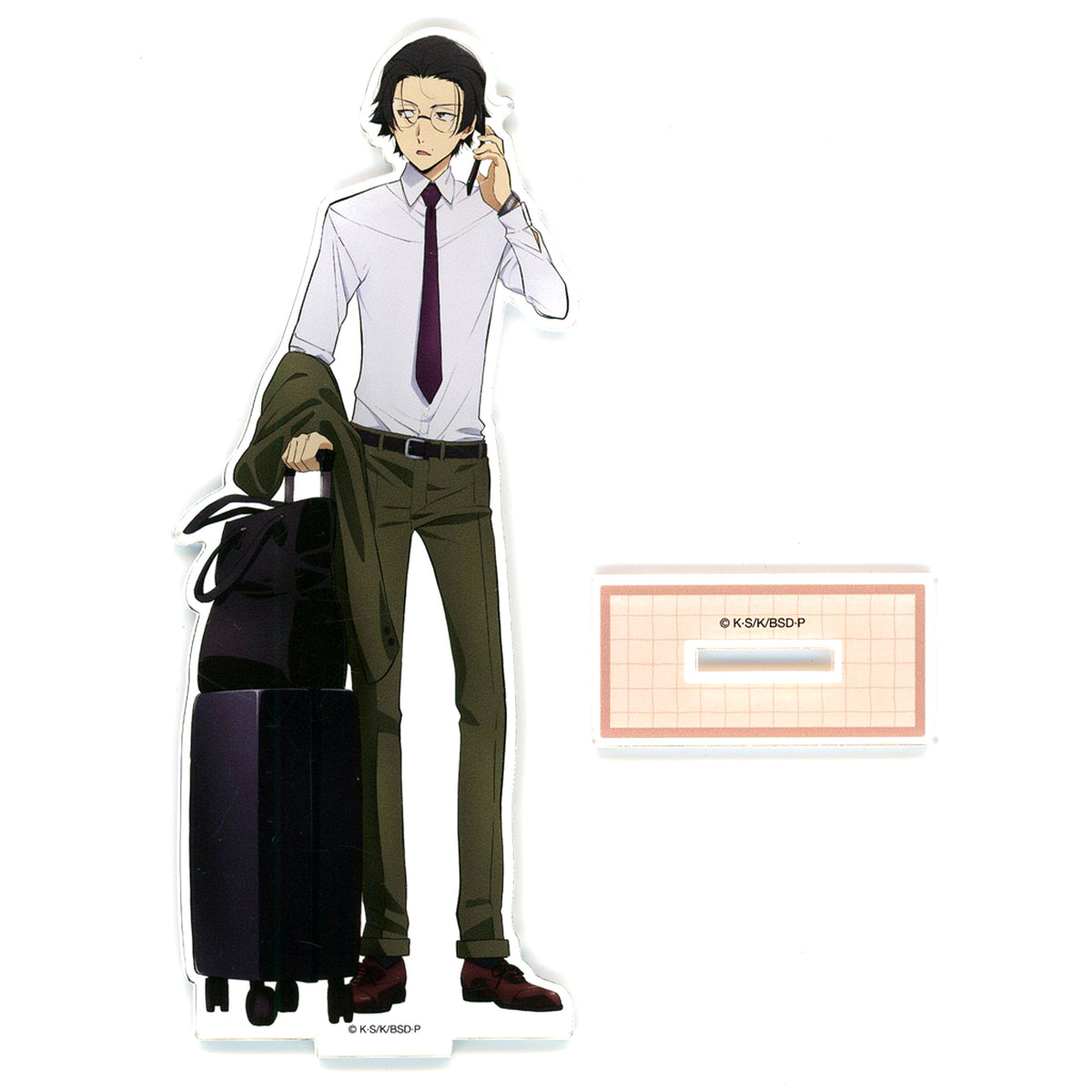 Ango Sakaguchi Acrylic Stand Bungo Stray Dogs "Business Trip" POP UP SHOP [USED]