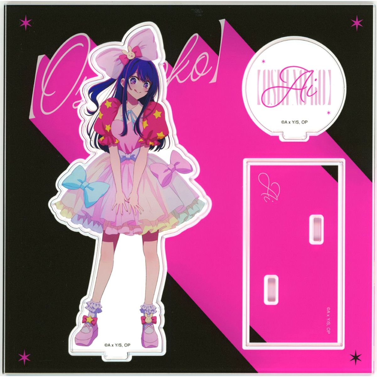 Ai Hoshino Acrylic Stand Standing Art Ver. POP UP Exhibition Oshi No Ko Harajuku baseyard tokyo [USED]