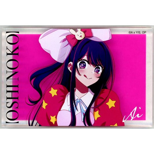 Ai Hoshino Acrylic Block Oshi no Ko POPUP Exhibition Harajuku baseyard tokyo [USED]