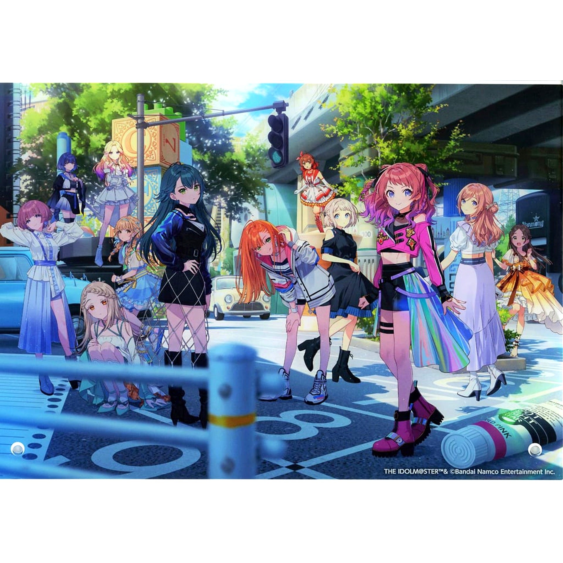 Group Gakuen Idolmaster Official Acrylic Panel The 1st Period [USED]