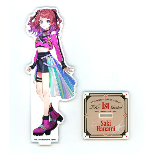 Saki Hanami Gakuen Idolmaster Official Acrylic Stand The 1st Period [USED]