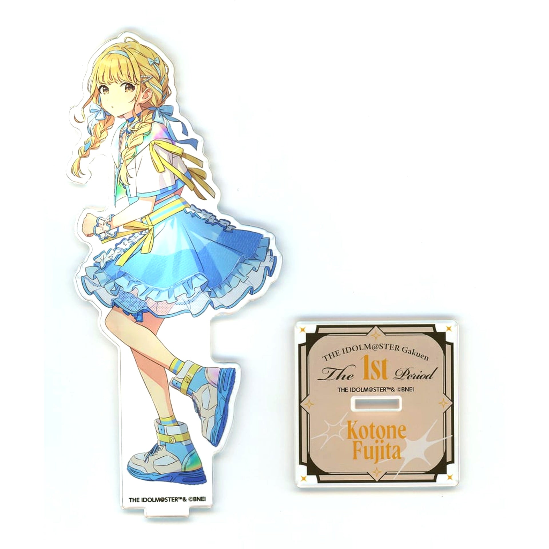 Kotone Fujita Official Acrylic Stand Gakuen Idolmaster The 1st Period [USED]