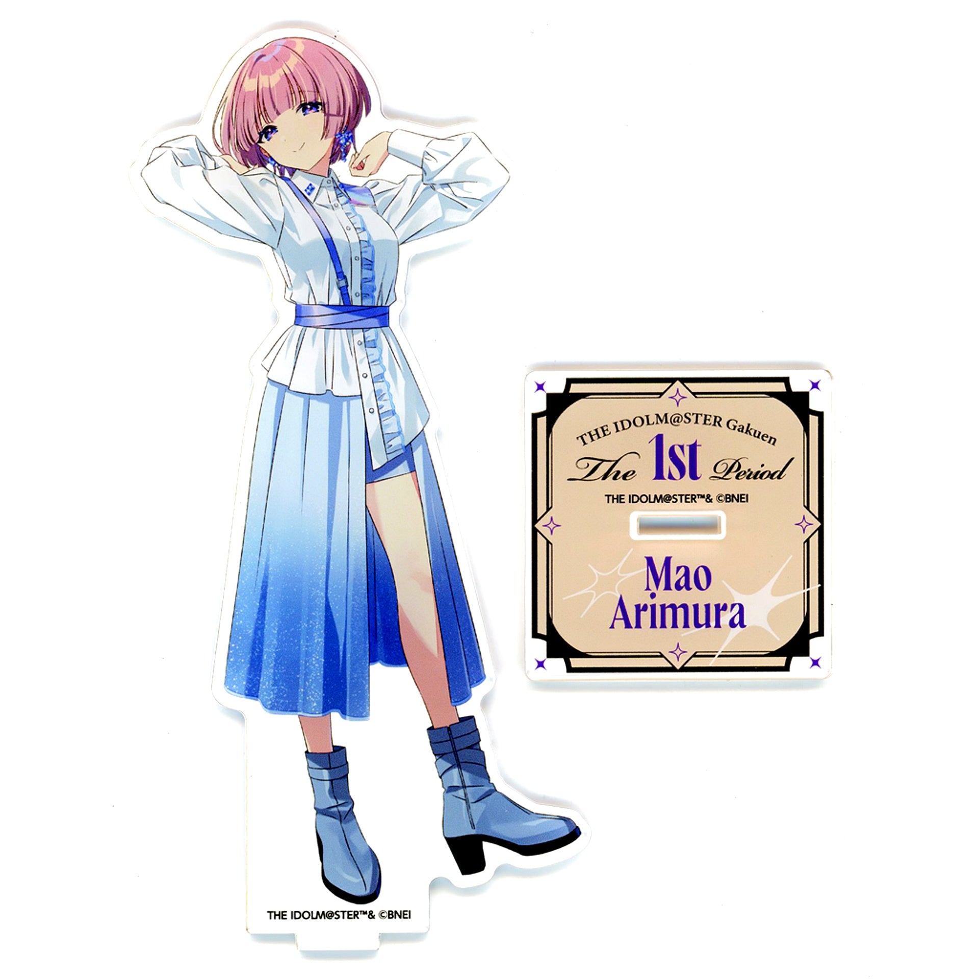 Mao Arimura Gakuen Idolmaster The 1st Period Official Acrylic Stand [USED]