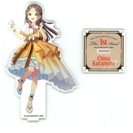 China Kuramoto Gakuen Idolmaster Official Acrylic Stand The 1st Period [USED]