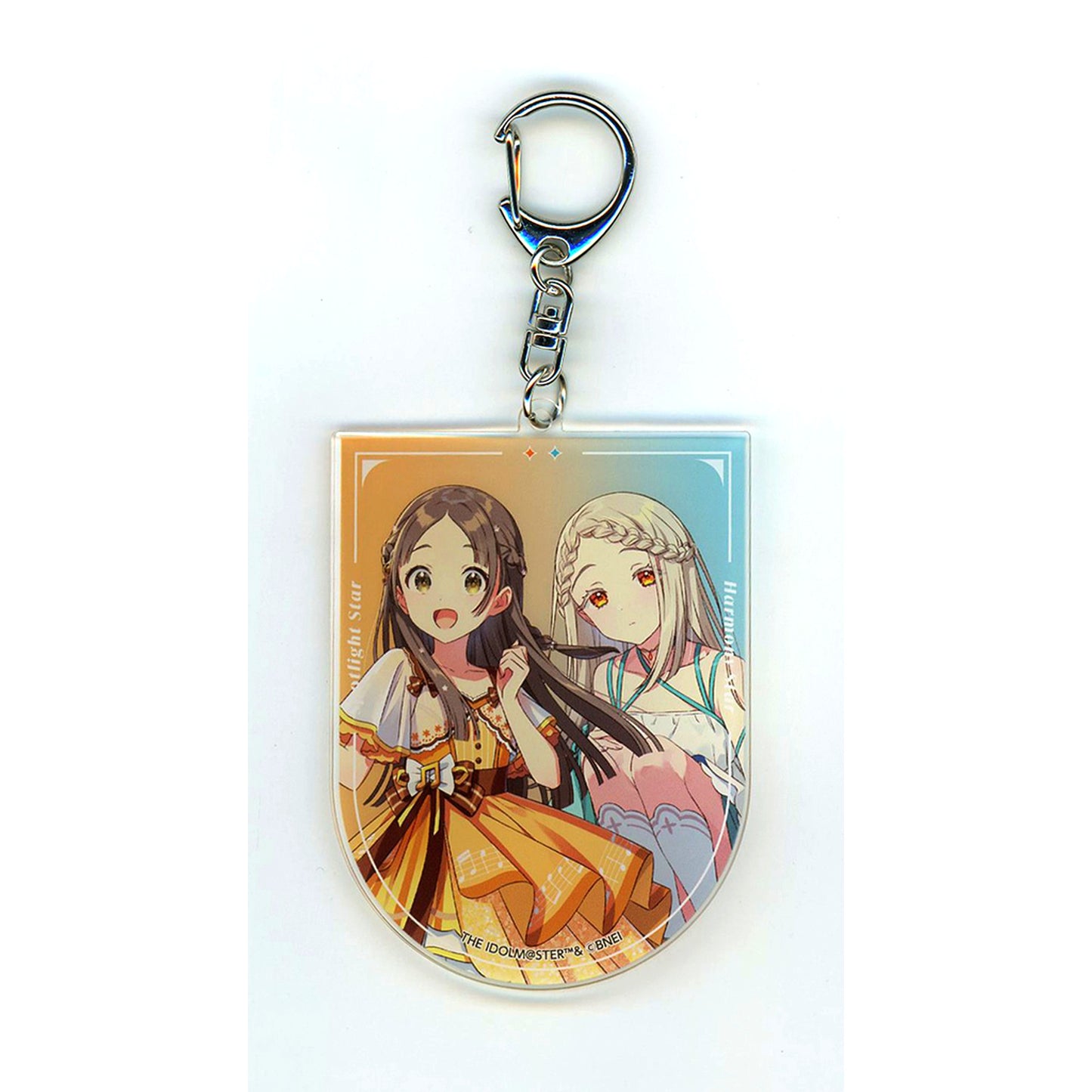 China Kuramoto & Hiro Shinozawa Gakuen Idolmaster Official Acrylic Keychain The 1st Period [USED]
