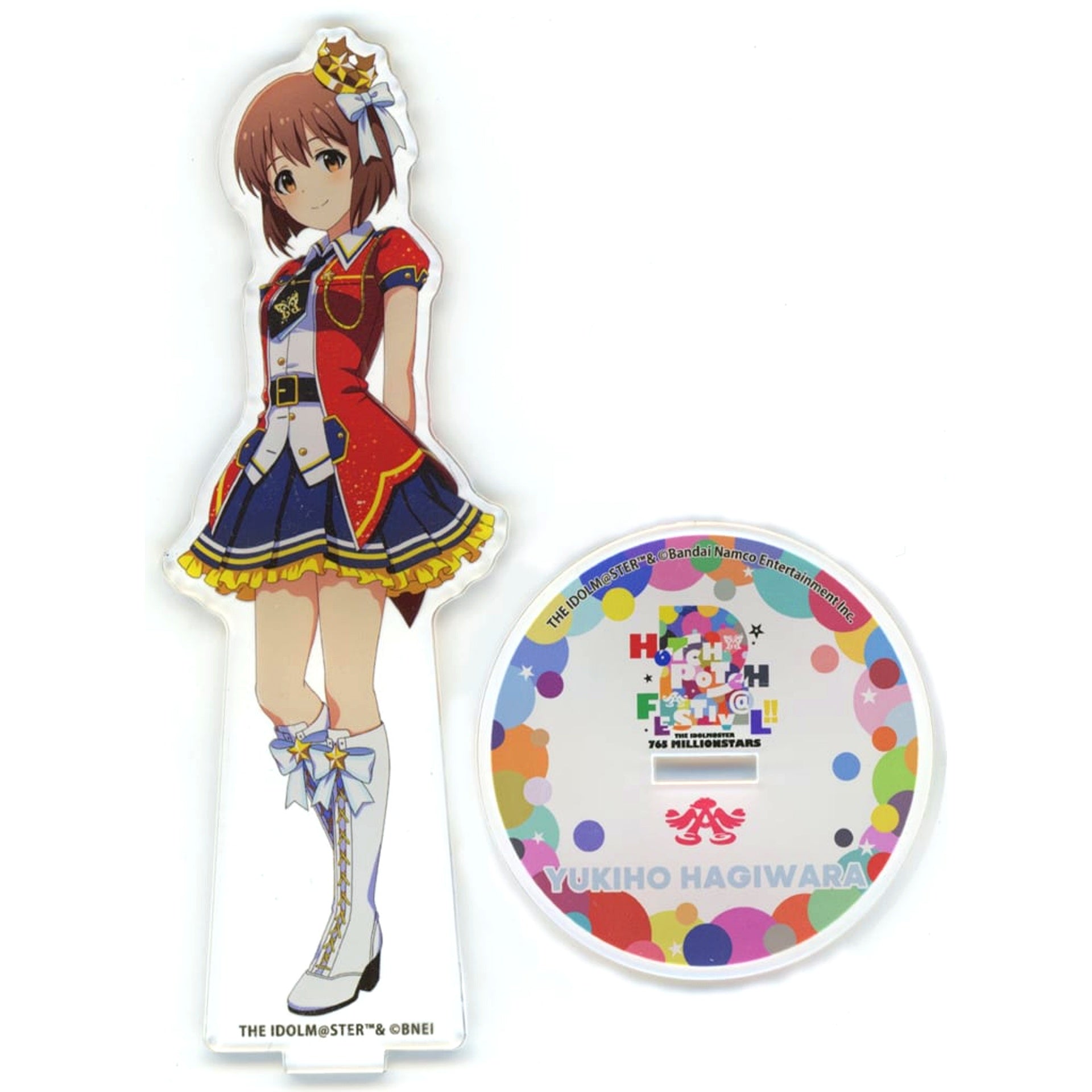 Yukiho Hagiwara The Idolmaster 765 Millionstars Hotchpotch Festival!! 2 Official Acrylic Stand [USED]