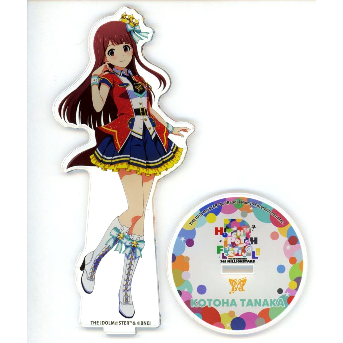 Kotoha Tanaka The Idolmaster 765 Millionstars Hotchpotch Fes!! 2 Official Acrylic Stand [USED]