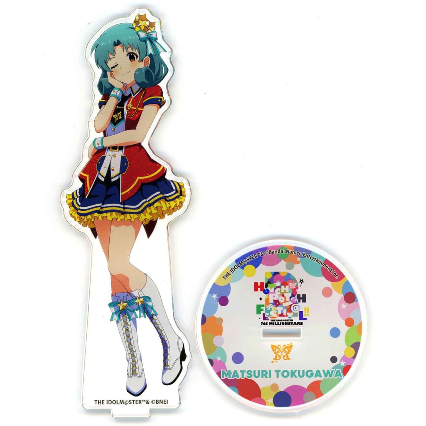 Matsuri Tokugawa THE IDOLM@STER 765 MILLIONSTARS Official Acrylic Stand HOTCHPOTCH FESTIV@L!! 2 [USED]