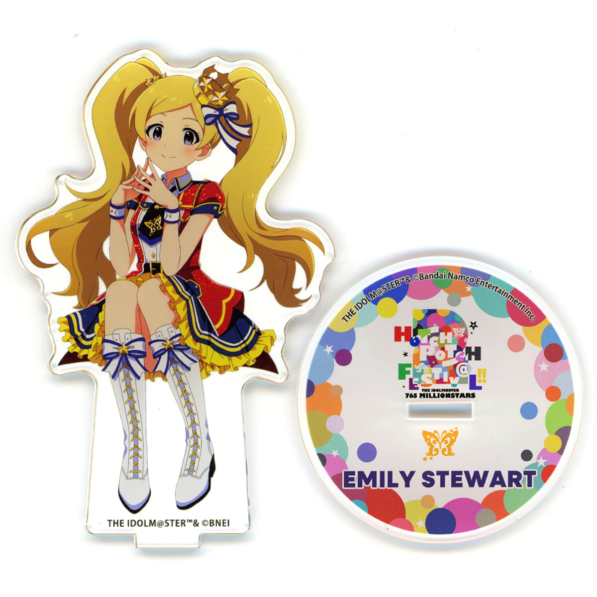 Emily Stewart THE IDOLM@STER 765 MILLIONSTARS HOTCHPOTCH FESTIV@L!! 2 Acrylic Stand [USED]