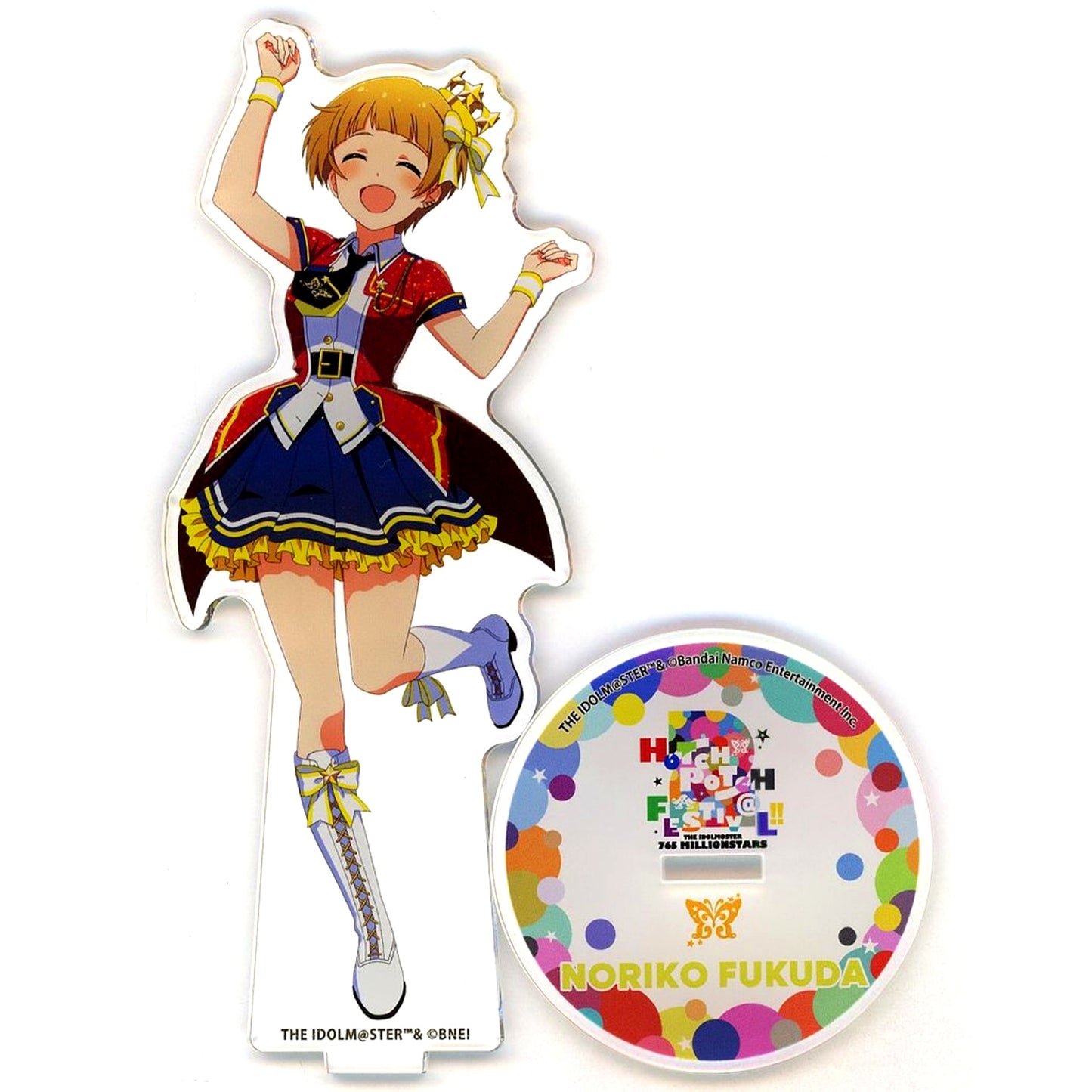 Noriko Fukuda Idolmaster 765 MILLIONSTARS HOTCHPOTCH FESTIVAL 2 Official Acrylic Stand [USED]