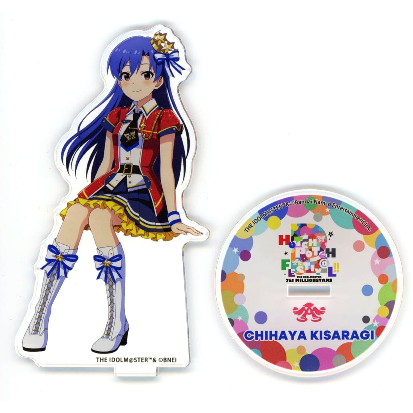 Chihaya Kisaragi The Idolmaster 765 Millionstars Hotchpotch Fes!! 2 Official Acrylic Stand [USED]
