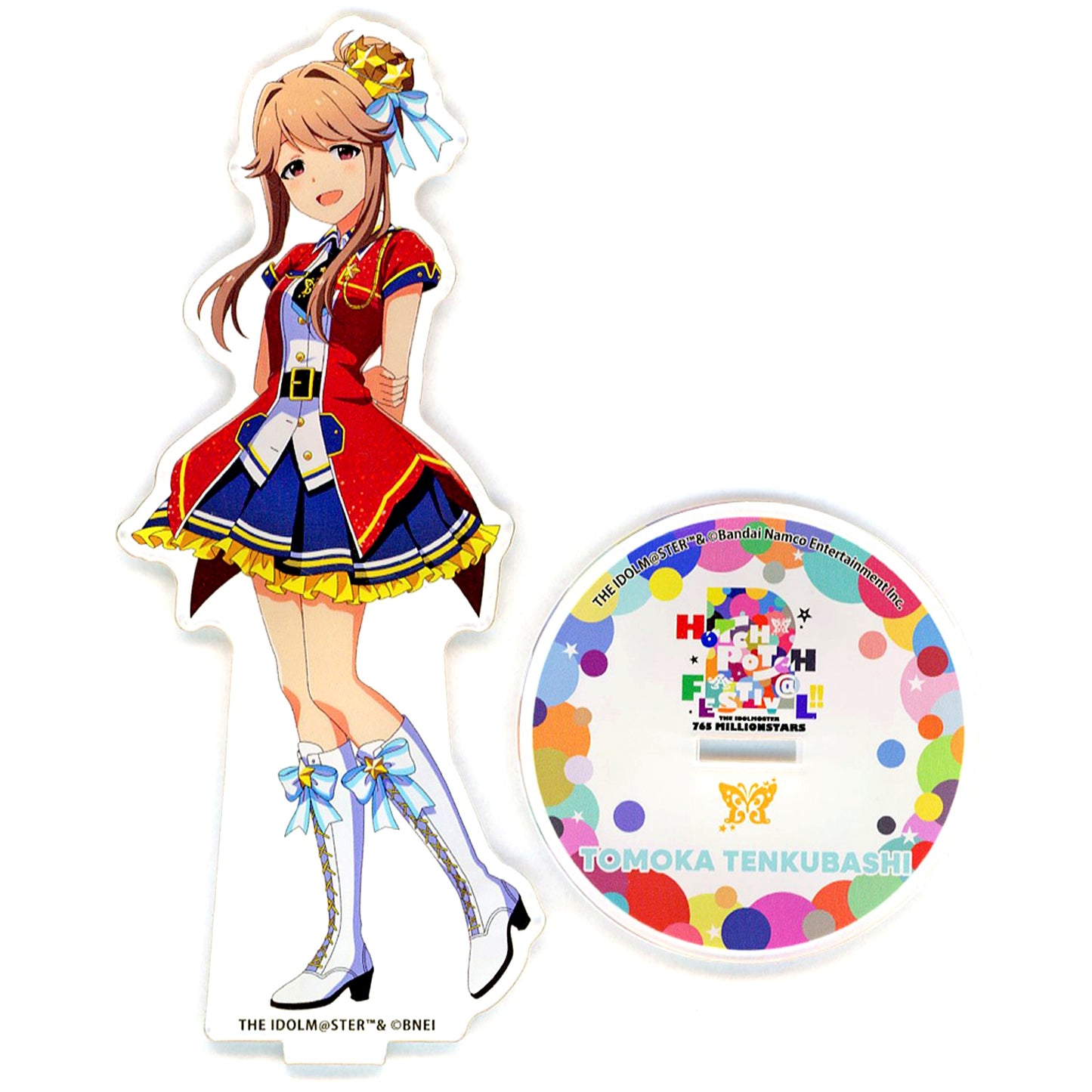 Tomoka Tenkubashi THE IDOLM@STER 765 MILLIONSTARS Official Acrylic Stand HOTCHPOTCH FESTIV@L!! 2 [USED]