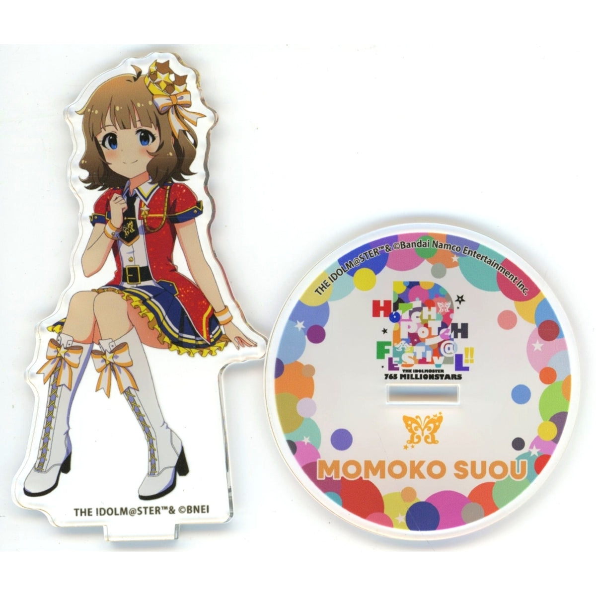 Momoko Suou THE IDOLM@STER 765 MILLIONSTARS HOTCHPOTCH FESTIV@L!! 2 Acrylic Stand [USED]