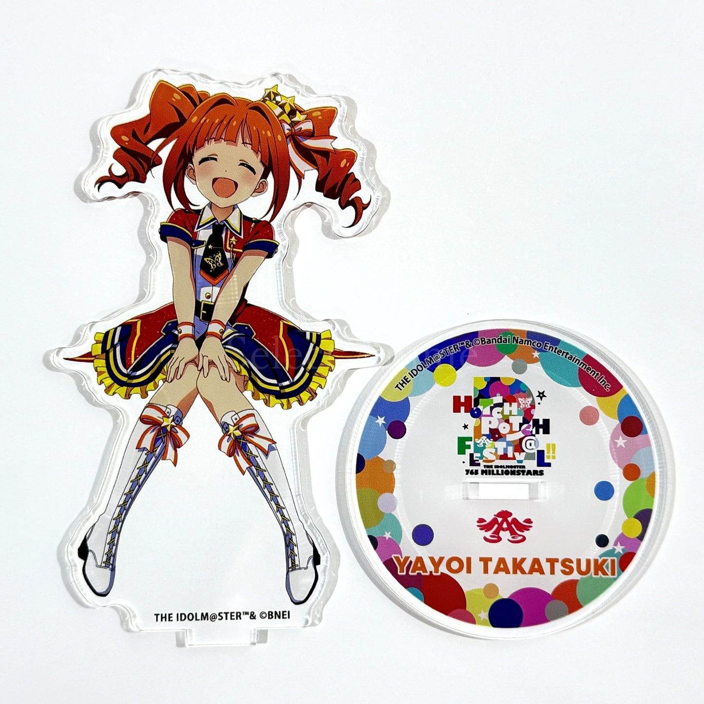Yayoi Takatsuki The Idolm@ster 765 MILLIONSTARS Official Acrylic Stand HOTCHPOTCH FESTIV@L!! 2 [USED]