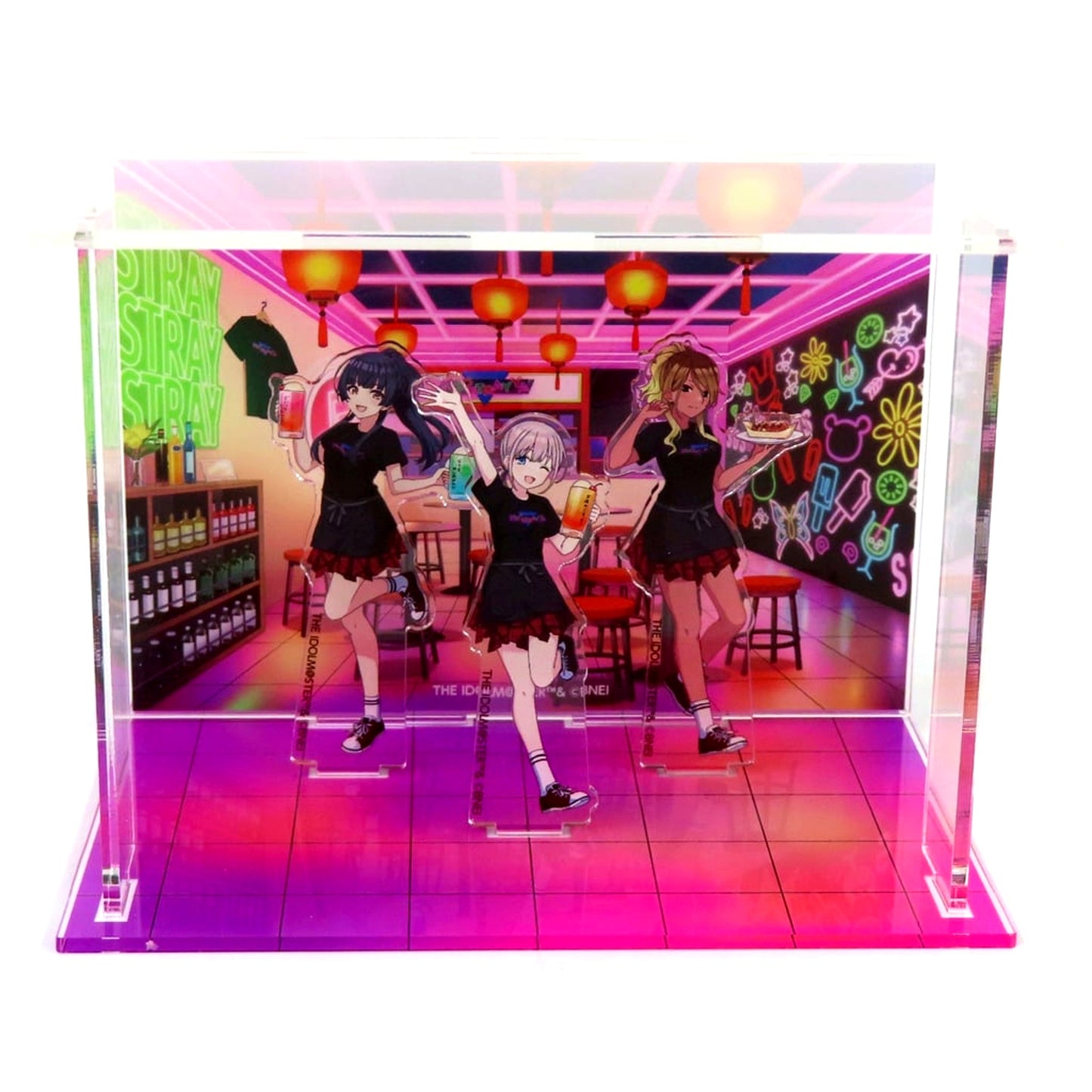 Straylight The Idolmaster Shiny Colors Official Miniature Shop Acrylic Stand Neo Stray-ya ver. [USED]