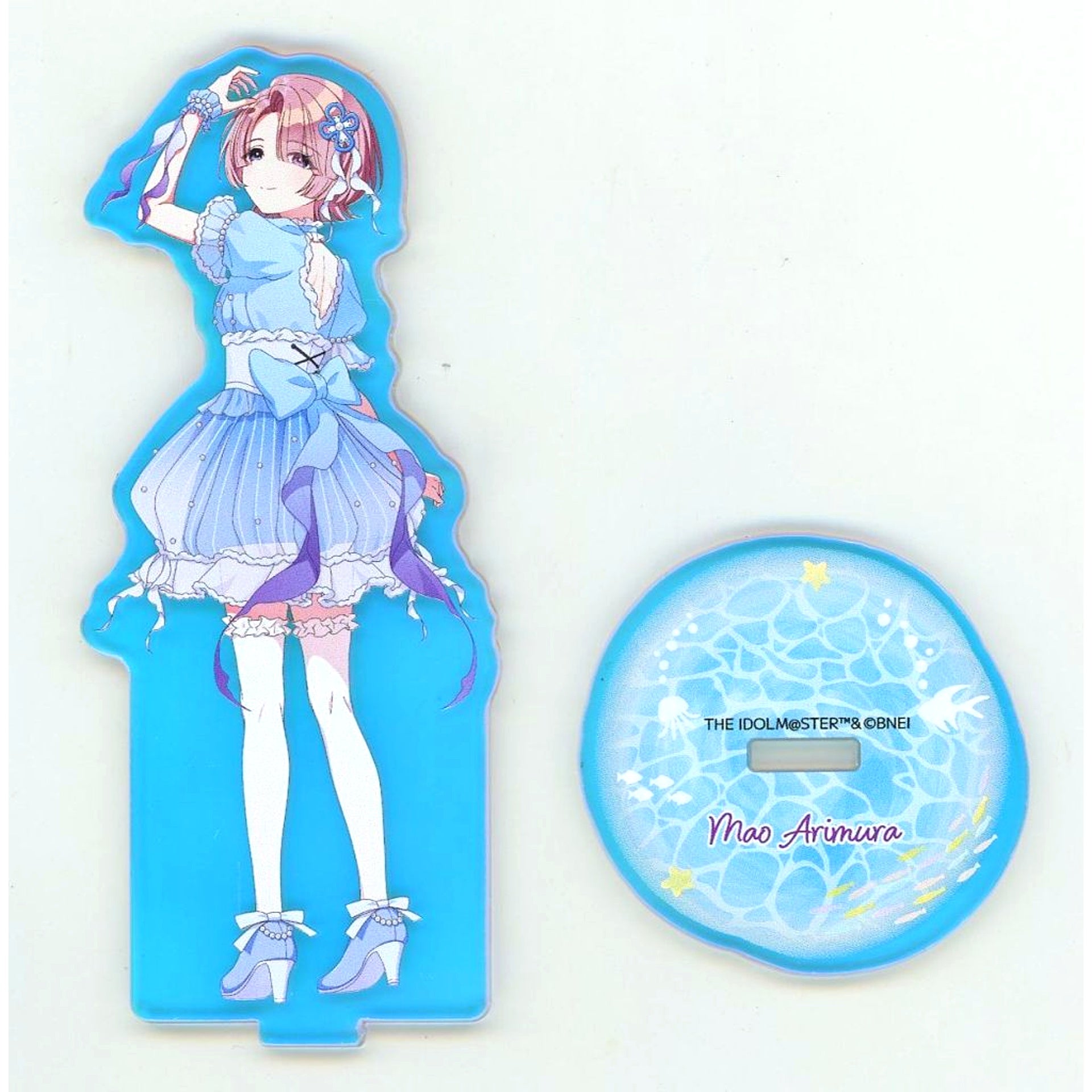 Mao Arimura Gakuen Idolmaster Aurora Acrylic Stand Sunshine Aquarium Collab [USED]